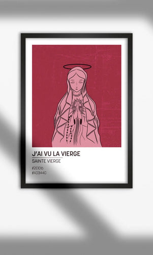 Affiche Sainte Vierge Bordeaux