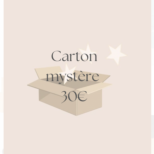 Carton mystère 30€