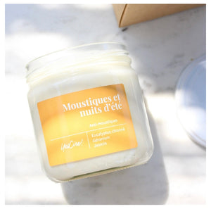 Moustiques et nuits d'été | Bougie "anti-moustiques"