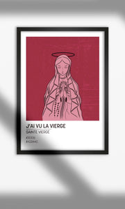 Affiche Sainte Vierge Bordeaux