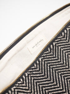 Pochette de voyage chevron