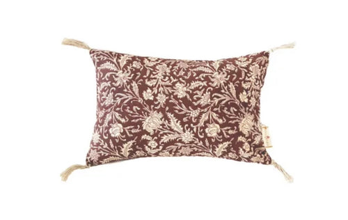 Coussin flower tomette