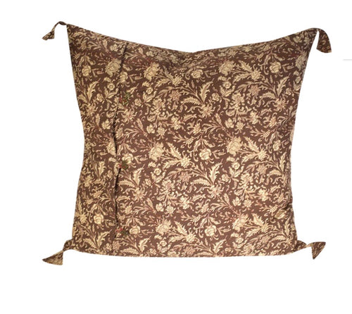 Coussin flower tomette