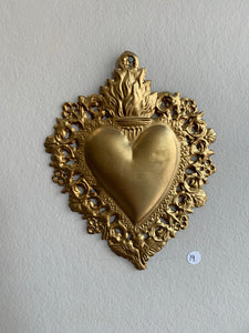 Petit ex voto cœur de Maria